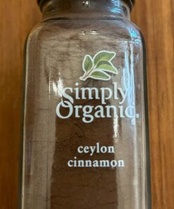 Simply Organic Ceylon Ground Cinnamon, 2.08 Ounce, Non-GMO Organic Cinnamon Powder 2.08 Ounce (Pack of 1) 25 71NAxkfIdL