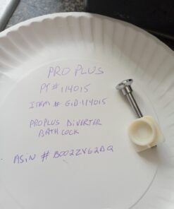 Heavy Duty 3 3/8" Centers Chrome Plated Diverter Clawfoot Tub Faucet Basic pack 17 71NBGU4lKQL