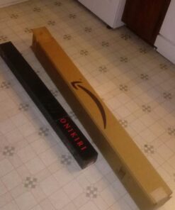 Onikiri F-585 1045 Black Carbon Steel Scabbard Ninja Sword, 41.5" 16 71NC4JRgijL
