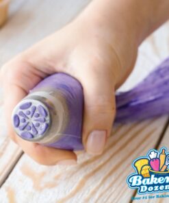 Bakers dozen Premium Piping Bags 12" with Extra Tickness | 100 Disposable Pastry Bags with 1 Coupler and 2 Ties | Kitchen Icing Bags | Cake Decoration Piping Bags | Anti-Burst and Non-slip Piping Bag 12 IN 100 Pastry Bags Pieces 38 71NCb6Qn06L