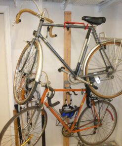 PHUNAYA Bike Hanger Wall Mount Bike Hook Horizontal Foldable Bicycle Holder Garage Bike Storage Bicycle Hoist Heavy Duty Screws (2 pack) Classic 2pack 32 71ND24LRt8L