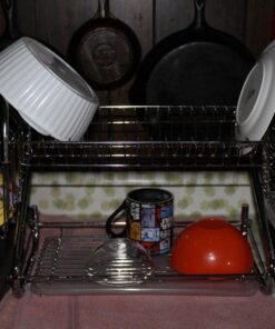 Better Chef 16-inch H Dish Rack, Chrome-Plated (93575780M) S-Shape 29 71ND8gooEL