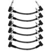 Donner 6 Inch Guitar Patch Cable Guitar Effect Pedal Cables Black 6 Pack 6 Inch-6 Pack 26 71NDEZxFgkL