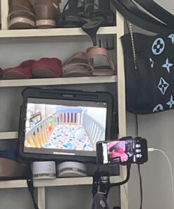 SEYMAC iPad Air 5th/ 4th Generation Case 10.9 Inch, Full-Body Shockproof Protective with Screen Protector, 360° Rotating Stand/Handle/Shoulder Strap/Pencil Holder, Black For iPad Air 5th/4th Generation 33 71NDfx1PhGL