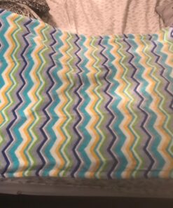 Hudson Baby Unisex Baby Plush Mink and Sherpa Blanket, Blue, One Size 19 71NE0LDd03L