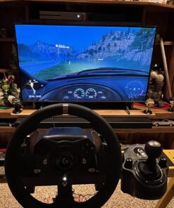 Logitech G920 Driving Force Racing Wheel and Pedals, Force Feedback + Logitech G Driving Force Shifter - Xbox Series X|S, Xbox One and PC, Mac - Black Xbox X|S, Xbox One, PC/Mac Wheel + Shifter 23 71NEQreHQPL