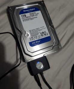 Western Digital 1TB WD Blue PC Internal Hard Drive HDD - 7200 RPM, SATA 6 Gb/s, 64 MB Cache, 3.5" - WD10EZEX Newest Generation 51 71NEbH8FVLL
