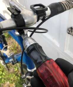 BV Bike Lights, Super Bright with 5 LED Bike Headlight & 3 LED Rear, Bike Lights for Night Riding with Quick-Release, Waterproof Bicycle Light Set, Bike Accessories, Bicycle Accessories, Flashlight Battery Powered 54 71NEj2U PfL