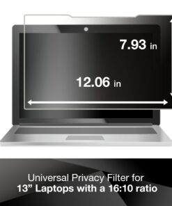 3M Privacy Filter for 13" Macbook Pro with Retina Display 2012-2015 model (PFNAP004) Black 13" Apple Macbook Pro 10 71NFayntwuL