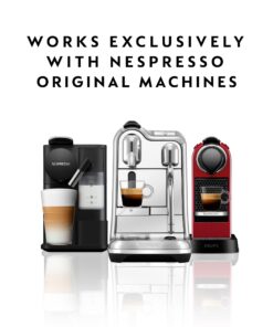 Nespresso Capsules OriginalLine, Cape Town Envivo Lungo, Dark Roast Espresso Coffee Pods, 50 Count Pods, Brews 3.7 Ounce (ORIGINAL LINE ONLY) 10 Count (Pack of 5) 12 71NFf59ROSL