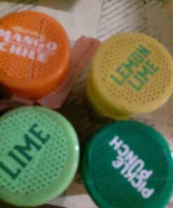 Twang Twangerz Flavored Salt Snack Topping - Lime, Lemon Lime, Mango Chili & Dill Pickle (Assorted, 4 Pack) 5 71NFy9ihVEL