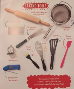 The Complete Baking Book for Young Chefs: 100+ Sweet and Savory Recipes that You'll Love to Bake, Share and Eat! 44 71NG25GrAL