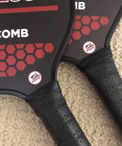 JP WinLook Premium Pickleball Paddles Set – Graphite Carbon Fiber/Fiberglass Rackets for Women & Men and Pickleball Balls for Indoor or Outdoor Play. Pickleball Set - Racquets, Pickleballs & Carry Bag USAPA Graphite Red / Red-2 Player Set 34 71NGI2QFJKL 2