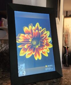 Digital Picture Frame, PULLOON 10.1 Inch WiFi Digital Photo Frame with HD Touch Screen, Auto-Rotate, Wall Mountable, Built-in 32GB Storage, Easy Setup to Share Photo and Video Instantly via App 10" Wifi 42 71NGfXjP4qL