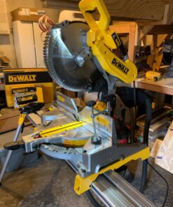 DEWALT Miter Saw, 12-Inch, Double Bevel, Compound, XPS Cutline, 15-Amp (DWS716XPS) New 12" Miter Saw 88 71NGwZuCAzL