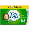Puffs Plus Lotion Facial Tissues, 24 Cubes, 56 Tissues Per Box 24 Count (Pack of 3) 20 71NH7sfnBuL