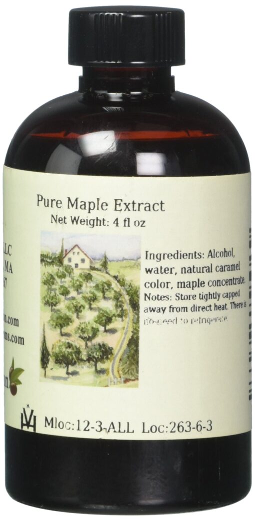 Maple Extract, 4 Fl Oz 4 Fl Oz (Pack of 1)