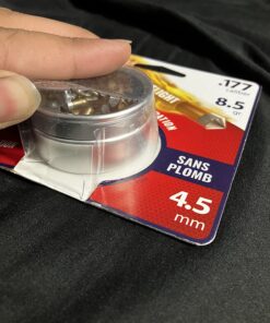 Crosman Gold Flight LF1785 Lead-Free .177-Caliber Penetrator Pointed Pellets, Gold (125-Count) , 1.00 x 1.00 x 1.00" 16 71NHw2P1ueL