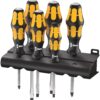 Wera - 5018282001 932/6 Kraftform Plus Screwdriver Set and Rack, 6-Pieces Factory 26 71NIaLADDL