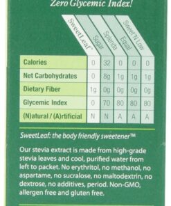 SweetLeaf Natural Stevia Sweetener, 35 Packets (Pack of 4) 11 71NJTkkzO7L