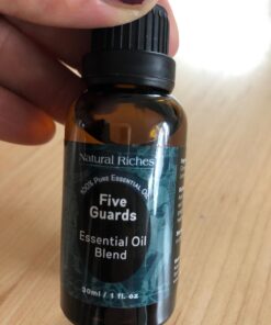 Natural Riches Five Guards Essential Oil Blend for Health Shield Aromatherapy with Clove Cinnamon Lemon Rosemary Eucalyptus Oil - 30ml 1 Fl Oz (Pack of 1) 26 71NJe4r4i7L