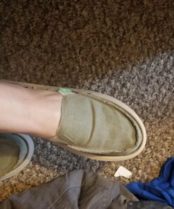 Sanuk Women's Donna Hemp 7 Olive Grey solid 7 71NKBIOjtDL