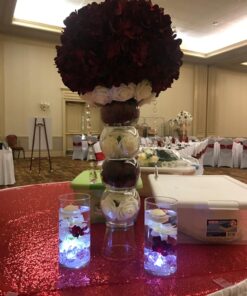 SKY CANDYBAR Acrylic Crystal Bead Hanging Strand Manzanita Trees Wedding Centerpiece Decor 12pcs 23 71NKCAEKpbL