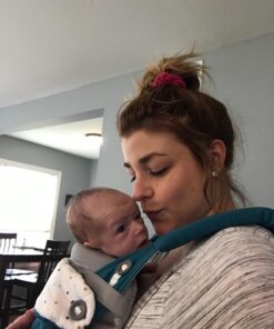 Ergobaby Easy Snug Infant Insert, Grey, Premium Cotton 22 71NKMLmRENL