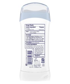 Dove Invisible Solid Antiperspirant Deodorant Stick for Women, 6 Count, Sensitive, For All Day Underarm Sweat & Odor Protection 2.6 oz 12 71NKOOWZKhL