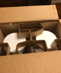 1790 Large Glass Jars with Lid - Wide Mouth 1 Gallon Glass Jar with Lid - Glass Gallon Jar for Kombucha & Sun Tea - Gallon Mason Jars are Large Glass Jars with Lids 1 Gallon for Food Storage - 2 Pack 38 71NKSADduhL