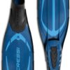 Cressi Adult Snorkeling Full Foot Pocket Fins Made with Advanced Technology - Pluma: Made in Italy EU 45/46 | US Man 11/12.5 | US Lady 12/13.5 Blue/Azure