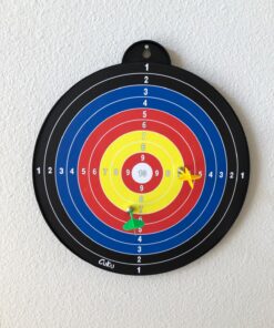 Magnetic Dart Board - 12pcs Magnetic Darts (Red Green Yellow) - Excellent Indoor Game and Party Games - Magnetic Dart Board Toys Gifts for 5 6 7 8 9 10 11 12 Year Old Boy Kids 36 71NLkj1OkL