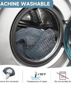 Heating Pad for Back Pain Relief, ZUODUN Electric Heating Pads for Cramps with Auto Shut Off & 6 Heat Levels, Moist Heat Therapy, Machine Washable, LED Controller, Gifts for Women, Men Gray-12 x 24 Inch 33 71NLmy6D2rL