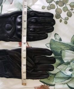 FXC Touch Screen Full Finger Motorcycle Leather Gloves Men's Premium Protective Motorbike Large 35 71NLyBszgYL