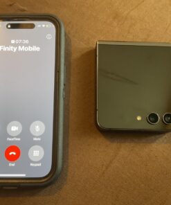 SAMSUNG Galaxy Z Flip 5 Cell Phone, Factory Unlocked Android Smartphone, 512GB, Compact, Foldable Design, One-Hand Control, Best Selfies, Full Cover Screen, US Version, 2023, Mint Phone Only 41 71NM6pk0ayL