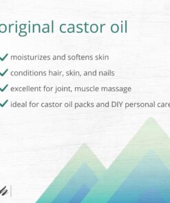 Home Health Original Castor Oil - 32 Fl Oz - Promotes Healthy Hair & Skin, Natural Skin Moisturizer - Pure, Cold Pressed, Non-GMO, Hexane-Free, Solvent-Free, Paraben-Free, Vegan (50132) 31 71NMcWw9rTL 1