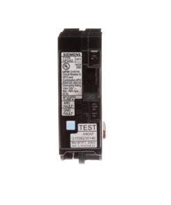 Siemens Q120DF 20-Amp Afci/Gfci Dual Function Circuit Breaker, Plug on Load Center Style, Black Cardboard Packaging 10 71NNI7kWIkL