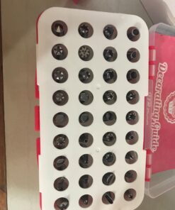 Cakebe Cake Cupcake Kit-68pcs Supplies and Cookie Decorating Kit with Piping Bags Frosting Icing Tip, 1, silver 49 71NNUjyCrqL