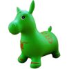AppleRound Horse Bouncer with Hand Pump, Inflatable Space Hopper, Ride-on Bouncy Animal (Green) Green 20 71NNlTVQMUL
