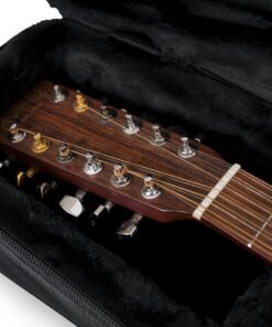 Gator Cases Lightweight Polyfoam Guitar Case For Dreadnought Style Acoustic Guitars; Fits 6-String and 12-String (GL-DREAD-12) 6/12 String Dreadnought 19 71NO5OBBycL