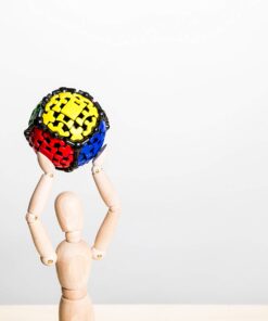Alternative view of Project Genius Gear Ball by Mefferts- Speed Cube, 3x3 Speed Cube, One-Player Games, Brain Teasers, Multi-Color, Puzzle Cube, Gift for Children, Gift for Teen Boy, 3x3, Geared Cube
