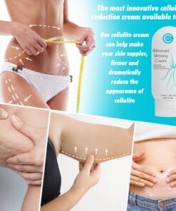 CSCS Anti Cellulite Advanced Slimming Cream - Fat Burning Hot Cream for Stretch Marks and Cellulite - Strengthens Skin Tissue, Tightening Loose Skin on Your Stomach, Thighs, Buttocks, Arms, etc - 6 oz 17 71NOpu9CFtL