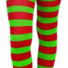 Novelty Striped Christmas Tights, Child Large, Large One Color Red/Green Standard Packaging 15 71NOxnH5X9L