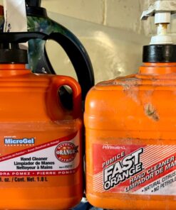 Fast Orange Permatex 25217 Pumice Lotion, Heavy Duty Hand Cleaner, Natural Citrus Scent, Waterless Cleaner For Mechanics, Strong Grease Fighter, 1/2 Gallon, Orange, 64 Fl Oz (Pack of 1) 64 Fl Oz (Pack of 1) 30 71NPZMRYnL