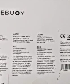 BCone Smart Floating Pool Safety Alarm System, Compatible with Alexa, Wi-Fi Connectivity, App Control from Anywhere. Powerfully Loud Alarm on Both The Pool and Home Units. 33 71NQIfjSNEL