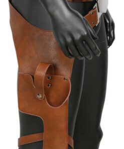 WELLMILLER Han Solo Cosplay Belt Holster Pu Leather Costume Accessories Props Update Version 22 71NQU4Hhi4L