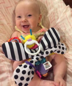 Lamaze Fifi the Firefly Clip On Car Seat and Stroller Toy - Soft Baby Hanging Toys - Baby Crinkle Toys with High Contrast Colors - Baby Travel Toys Ages 0 Months and Up 17 71NQeWXBGmL