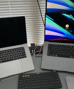 Logitech K380 Pebble Multi-Device Bluetooth Keyboard – Windows, Mac, Chrome OS, Android, iPad, iPhone, Apple TV Compatible – with Flow Cross-Computer Control and Easy-Switch up to 3 Devices –Dark Grey Dark Grey 59 71NRHOvKRGL