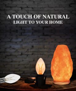 Salt Lamp Light Bulbs, Himalayan Salt Lamp Replacement Bulbs 15 Watt Incandescent Light Bulbs -12 Pack 12 71NRKkwSueL