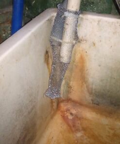 12 Pack of Washing Machine Lint Traps. Comes with 12 Ties. Attach to Your Washer Sink Hose and Allow the Metal Mesh Trap to Filter the Laundry Water. Stainless Steel and Rust Proof. 39 71NRSaciqPL